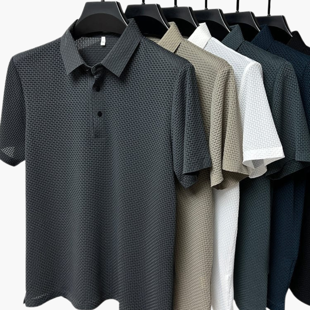 Ανάγλυφο Polo Μπλουζάκι