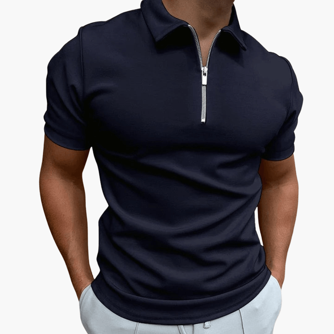 Ανδρικό Polo με Φερμουάρ