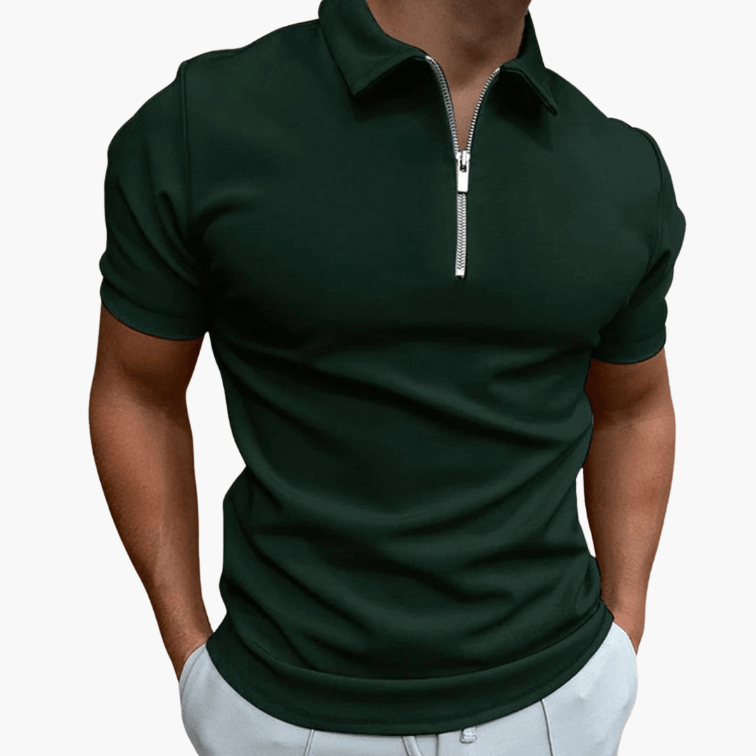 Ανδρικό Polo με Φερμουάρ