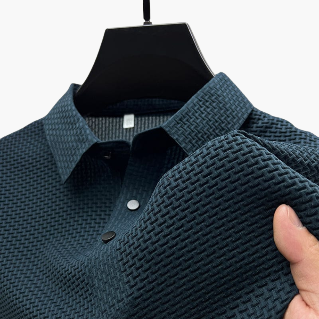 Ανάγλυφο Polo Μπλουζάκι