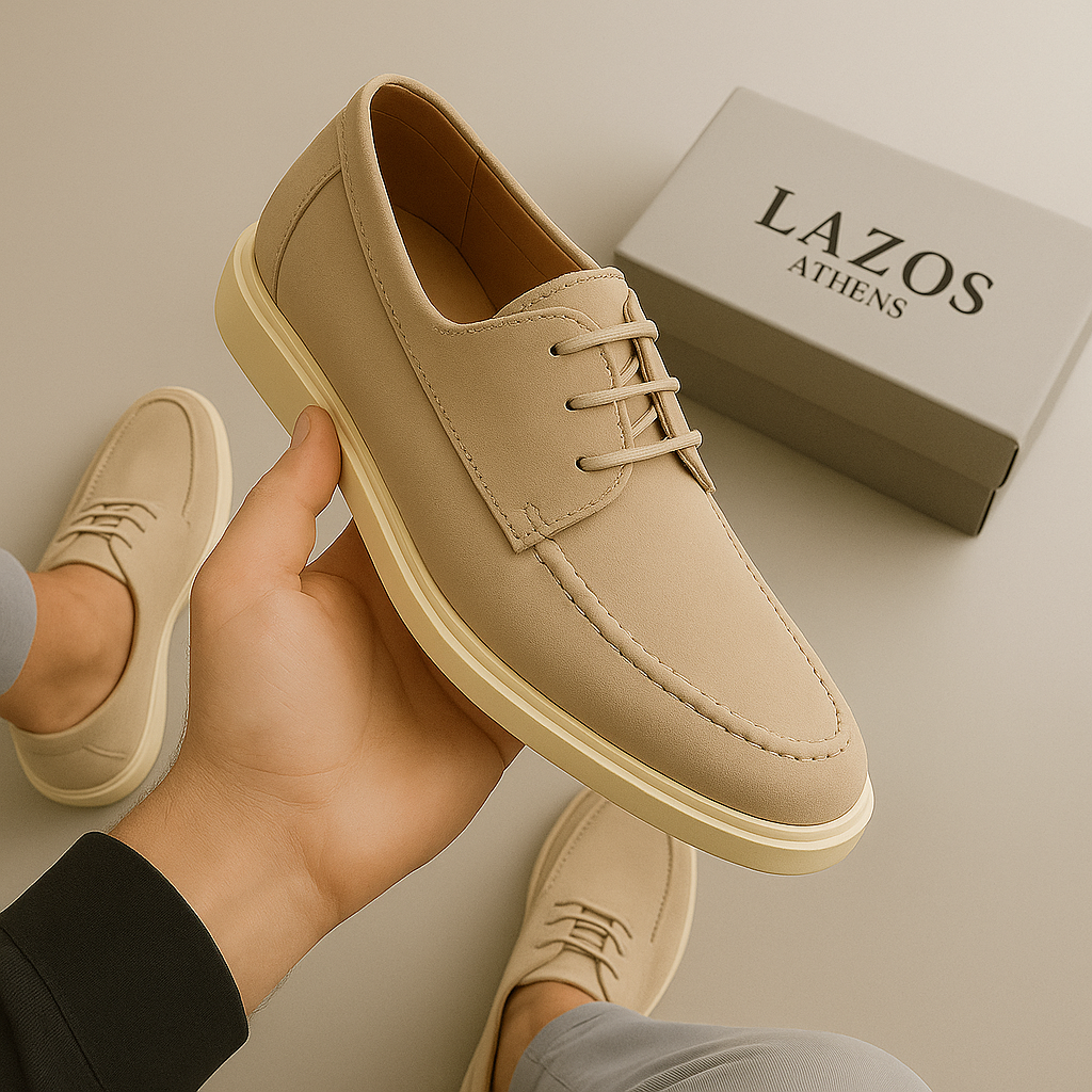 Σουέντ Δετά Loafers με Μίνιμαλ Στυλ