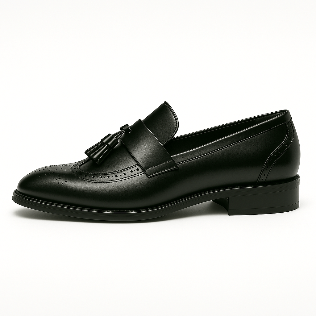 Domoir | Classic Leather Tassel Loafers