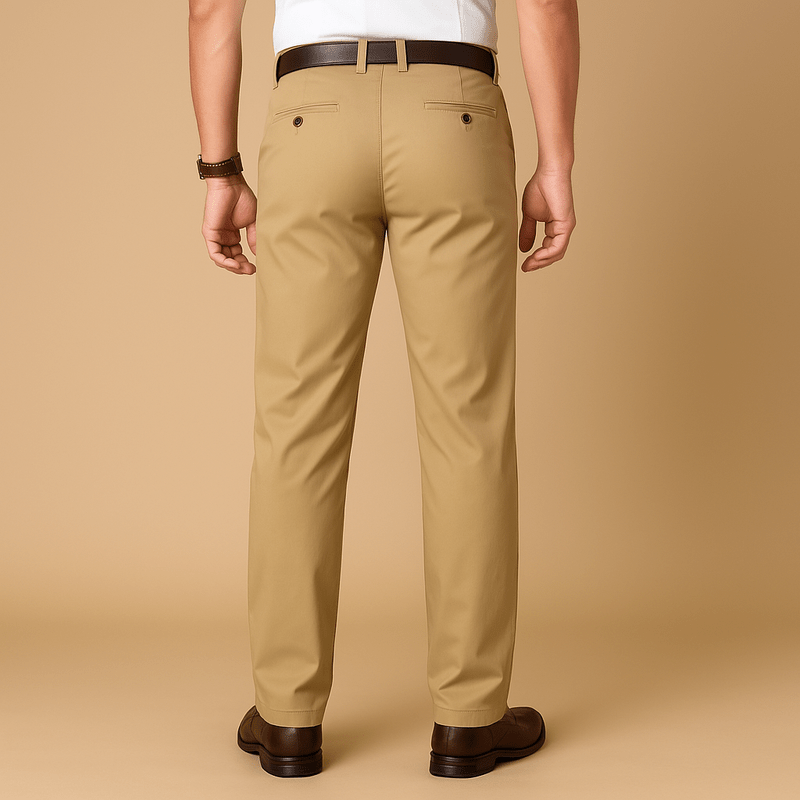 Domoir | Classic Tailored Stretch Trousers