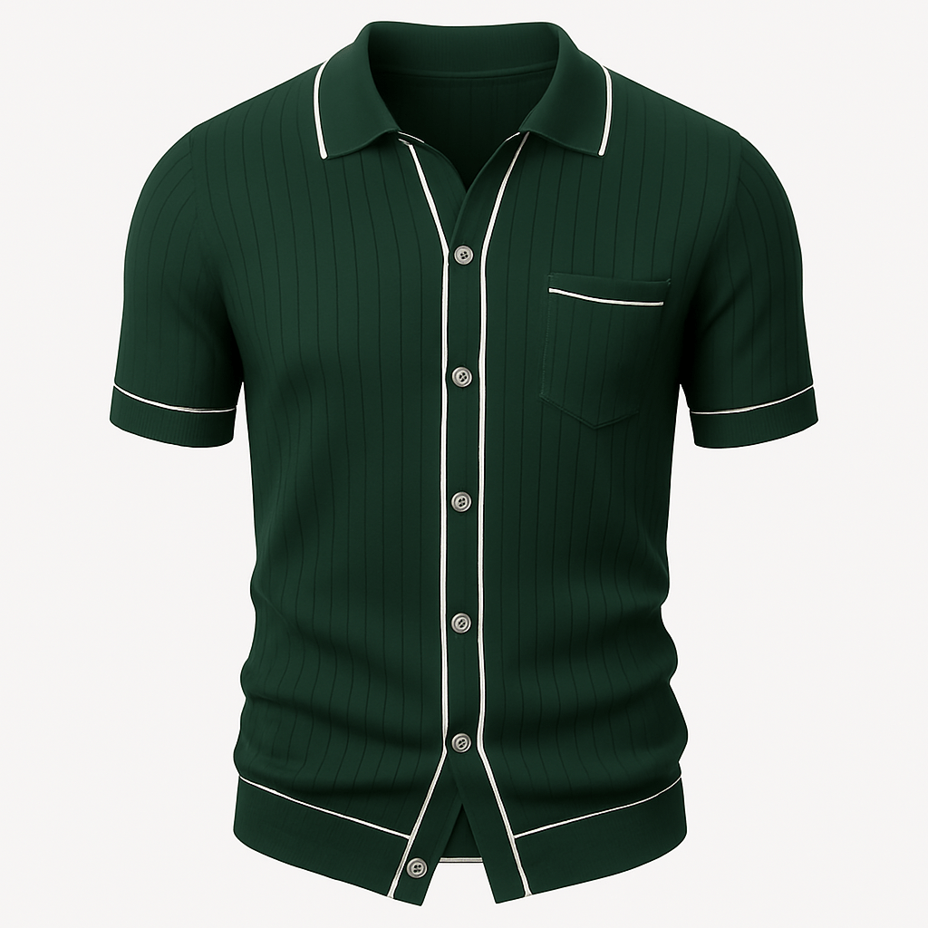 Domoir | Clean-Cut Cotton Shirt