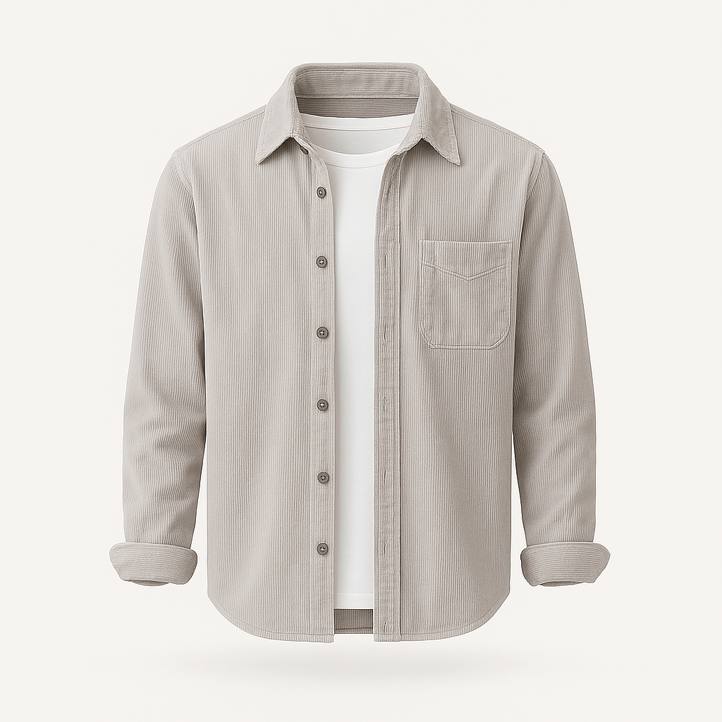 Domoir | Corduroy Button Shirt