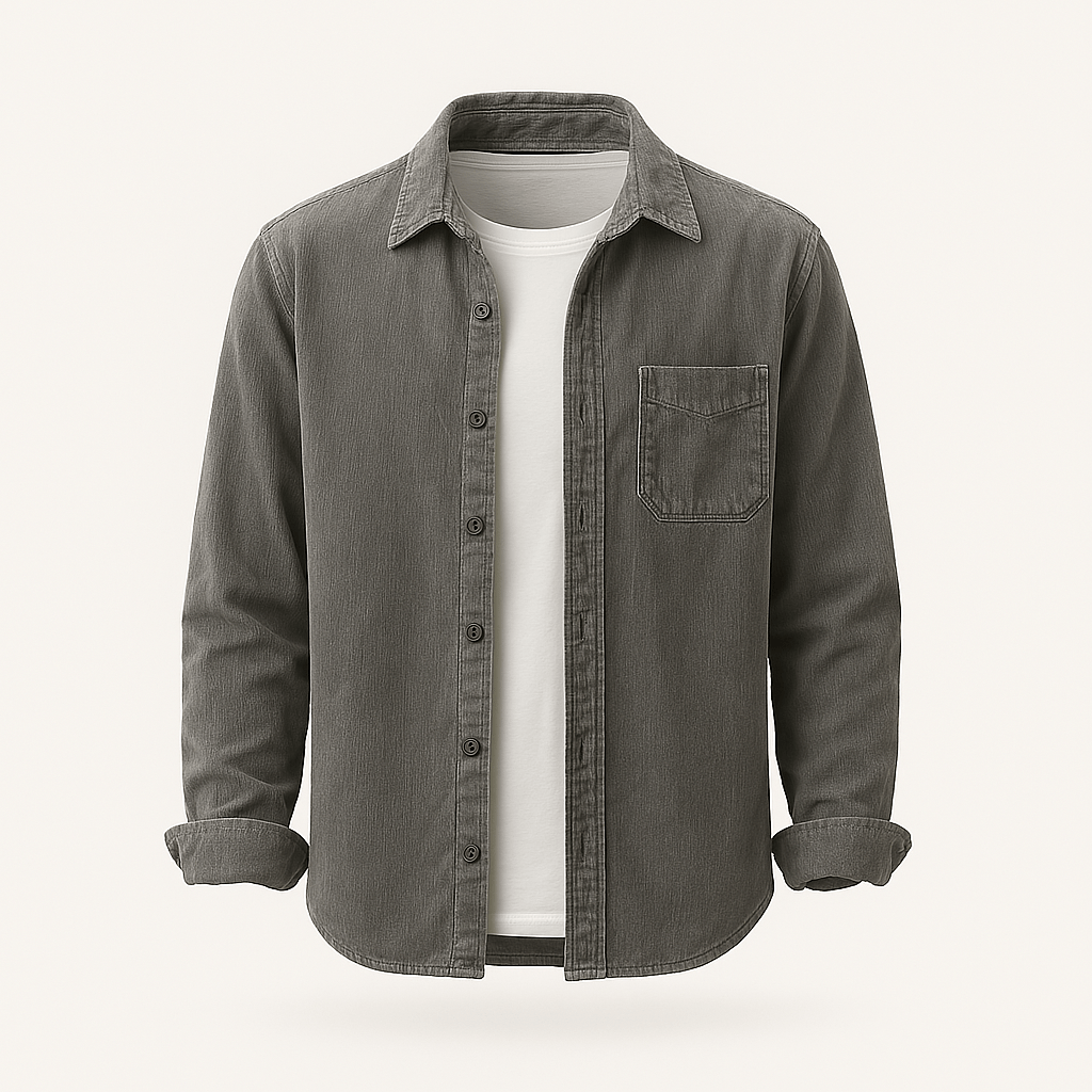 Domoir | Corduroy Button Shirt