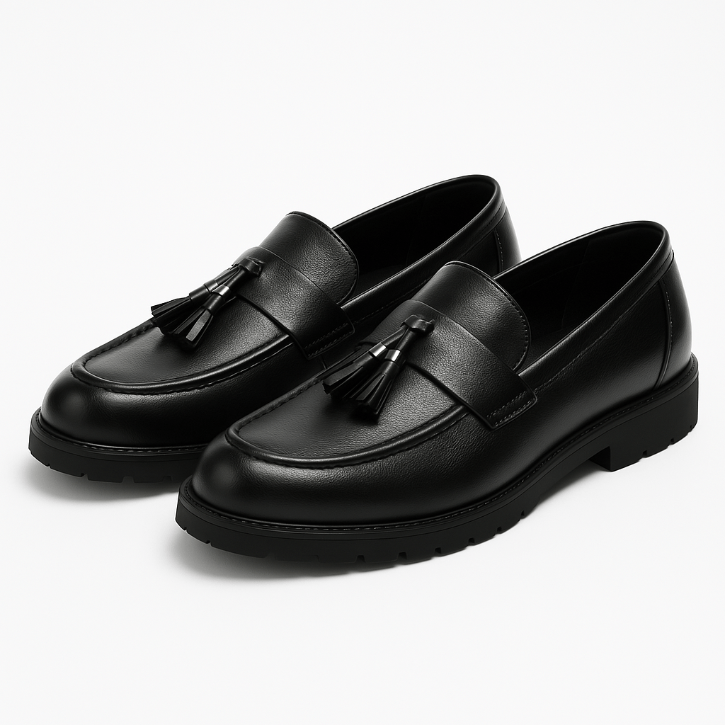 Domoir | Elegant Leather Oxford Loafers