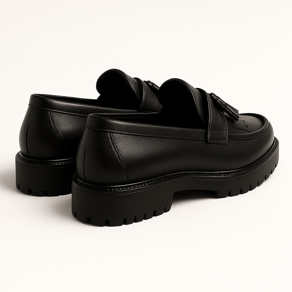 Domoir | Elegant Leather Oxford Loafers