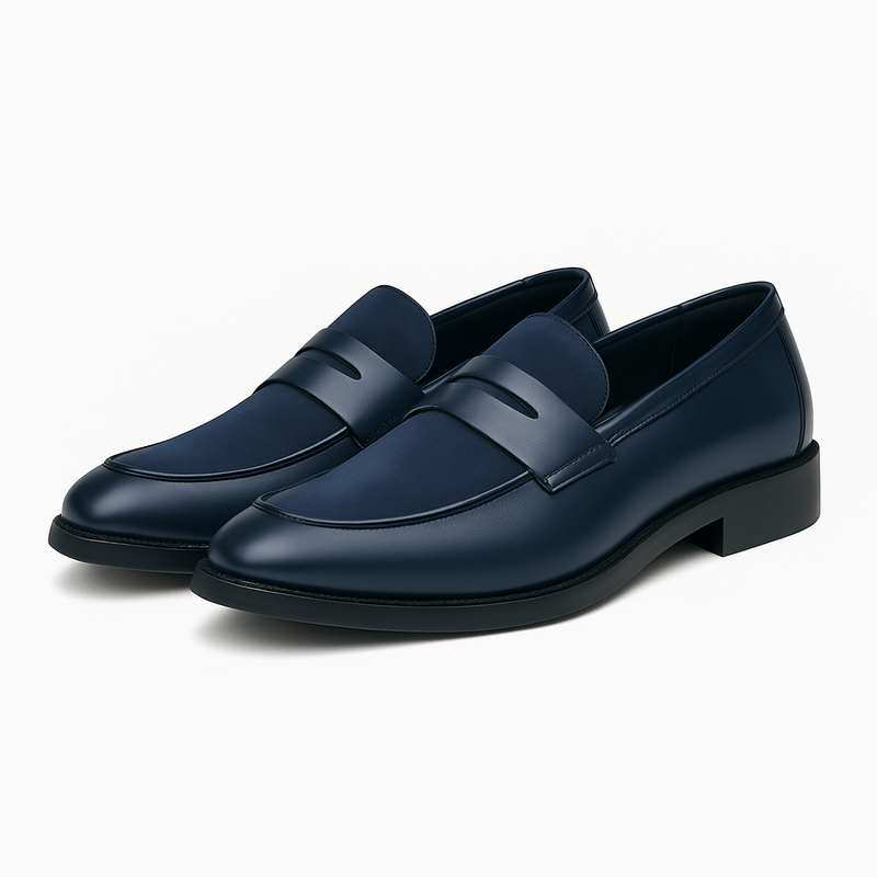 Domoir | Elegant Suede & Leather Loafers