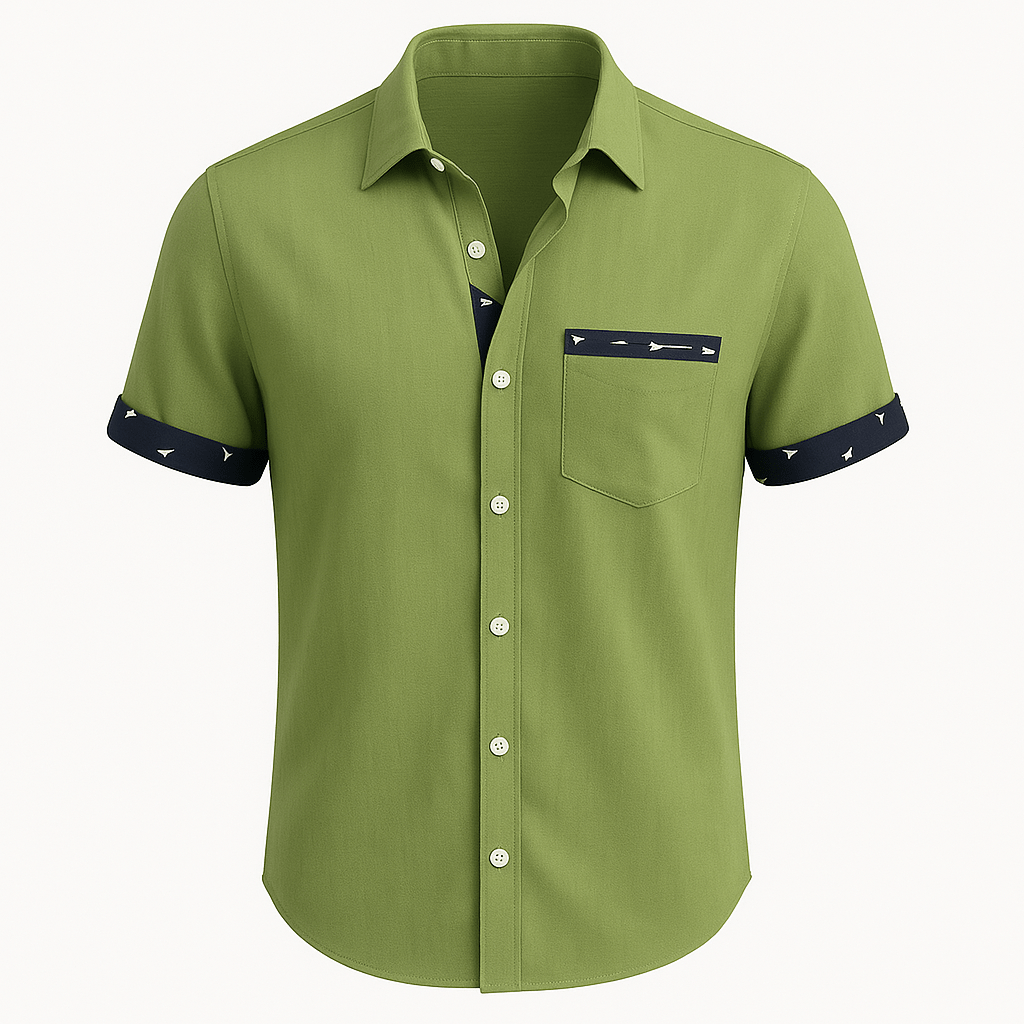 Domoir | Hawaiian Linen Shirt