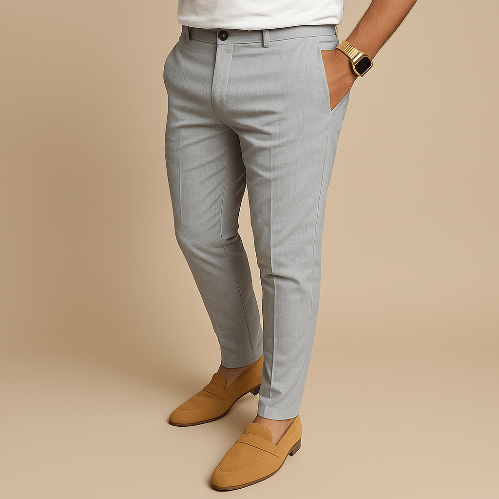 Domoir | Leon Comfort Fit Chino Trousers