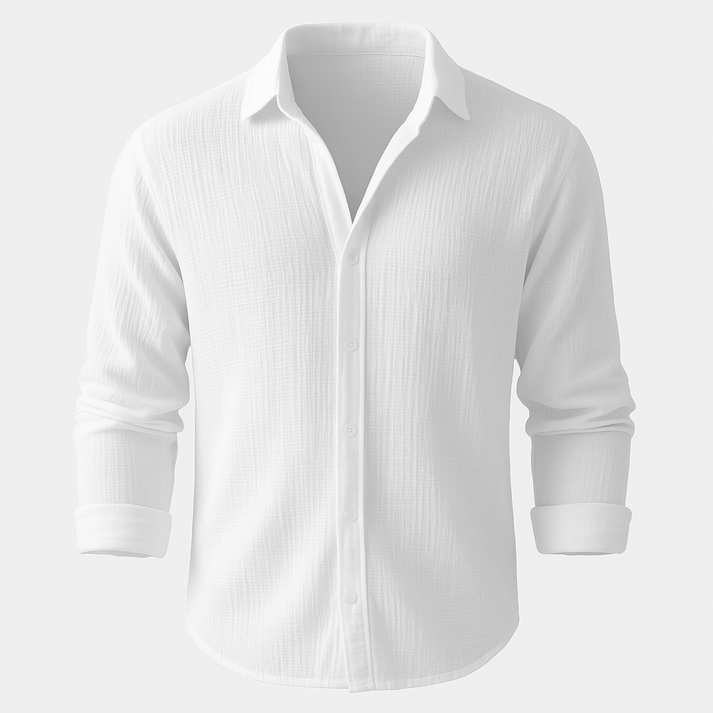 Domoir | Polished Cotton Shirt
