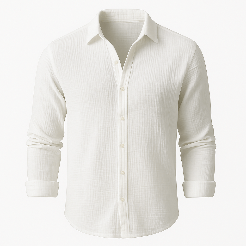 Domoir | Polished Cotton Shirt