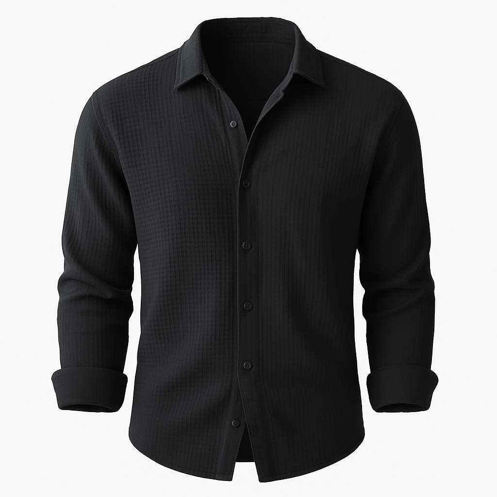 Domoir | Polished Cotton Shirt