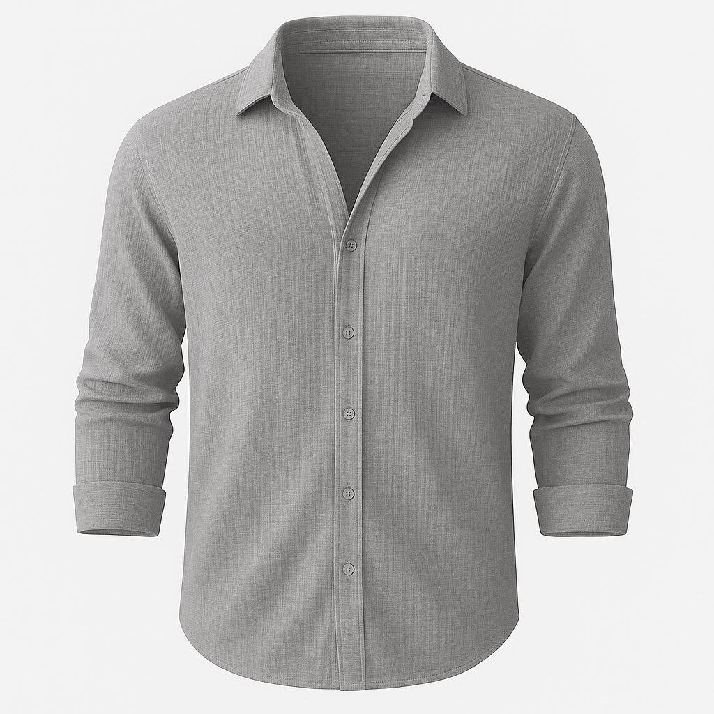 Domoir | Polished Cotton Shirt