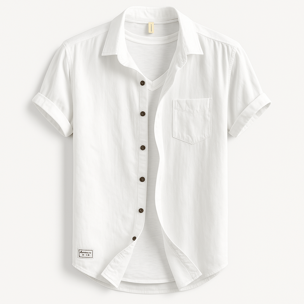 Domoir | Relaxed Casual Cotton Shirt