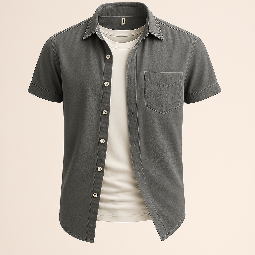 Domoir | Relaxed Casual Cotton Shirt