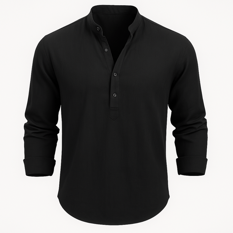 Domoir | Soft Linen Blend Shirt