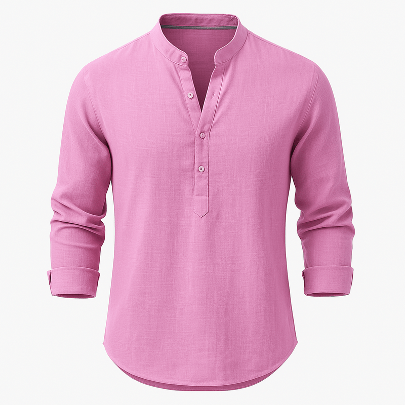 Domoir | Soft Linen Blend Shirt