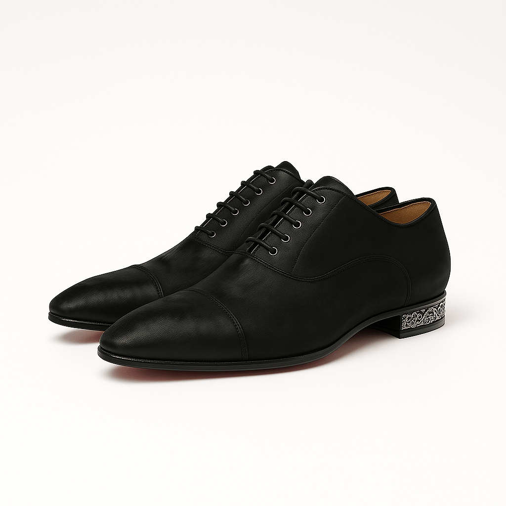 Domoir | Suede Rhinestone Slip-On Loafers