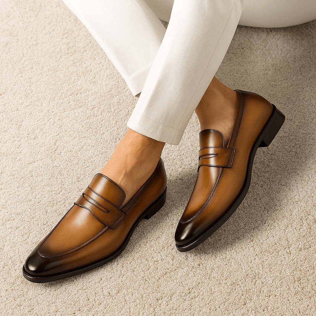 Domoir | Tailored Leather Loafers