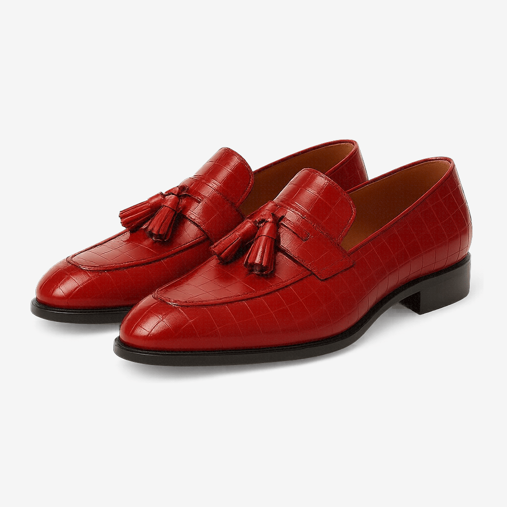Domoir | Tassel Leather Loafers