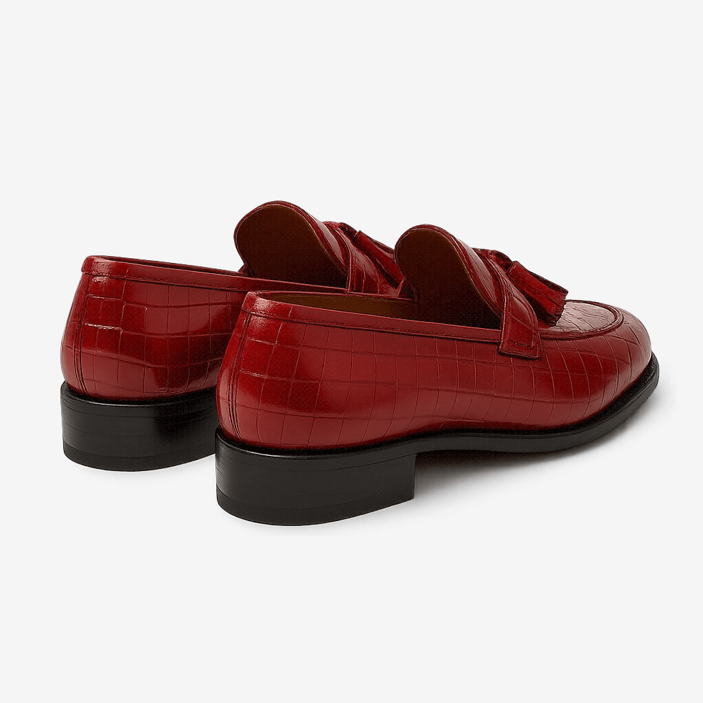 Domoir | Tassel Leather Loafers