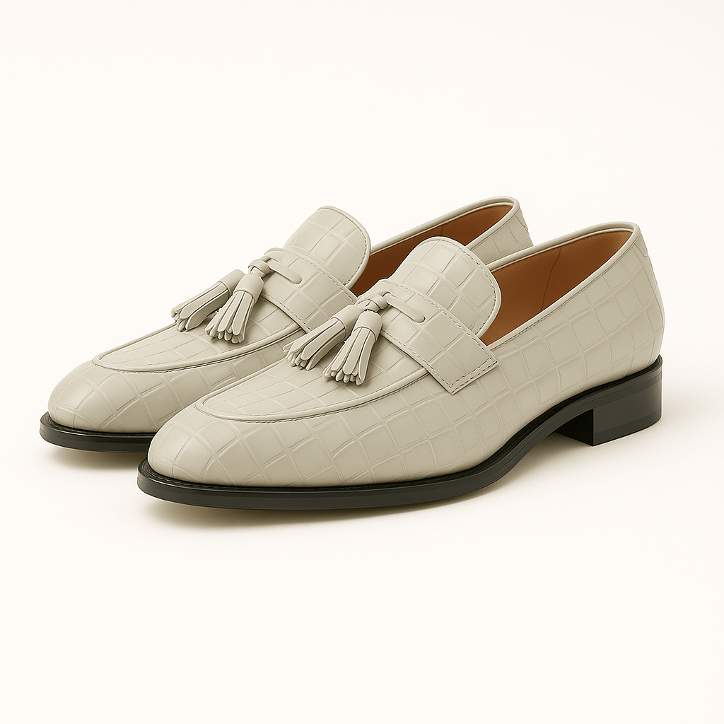 Domoir | Tassel Leather Loafers