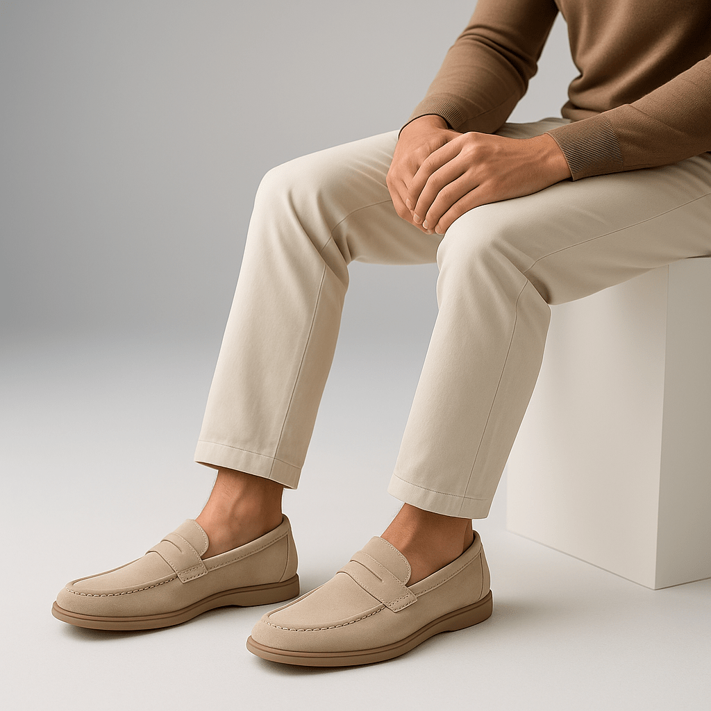 Domoir | Toscana Suede Loafers