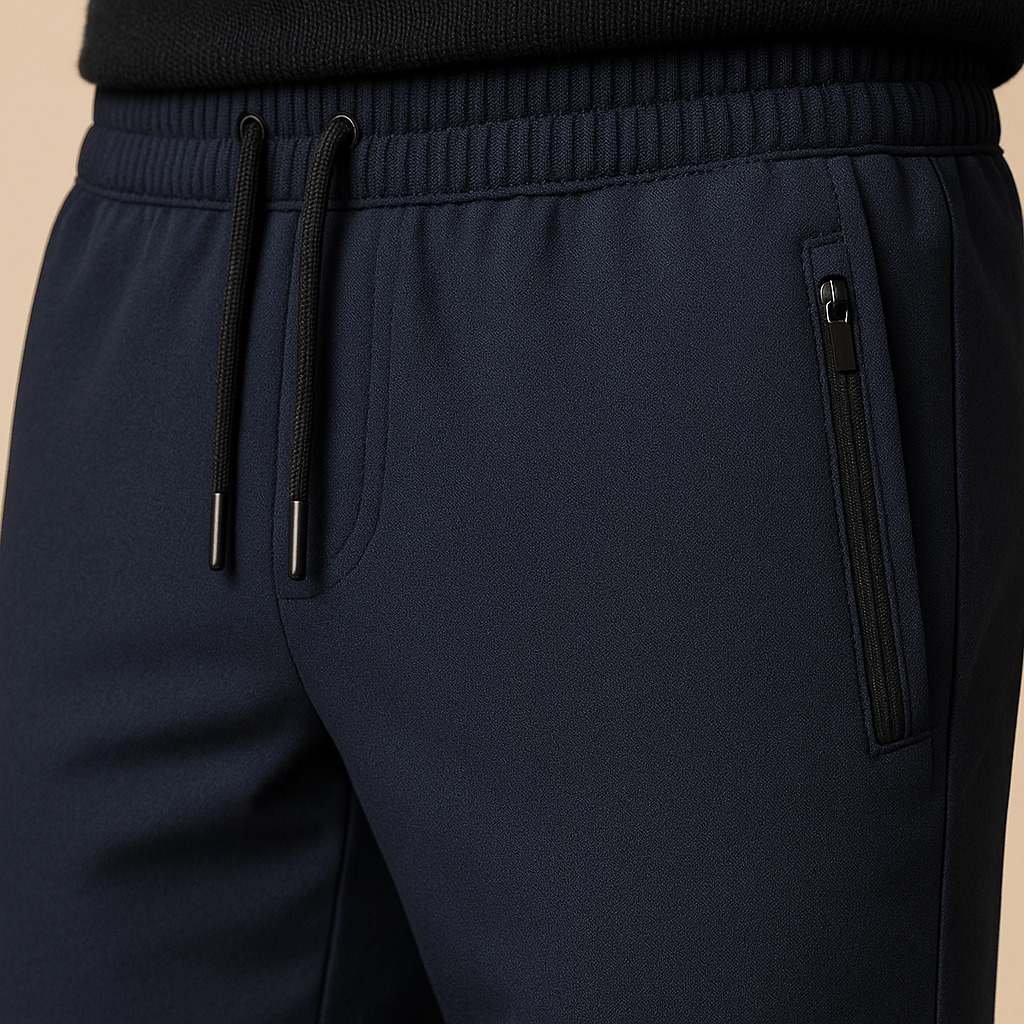 Domoir | Modern Slim Fit Trousers