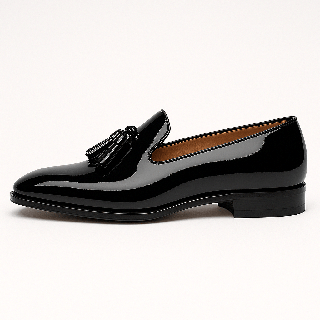 Domoir | Shiny Leather Loafers