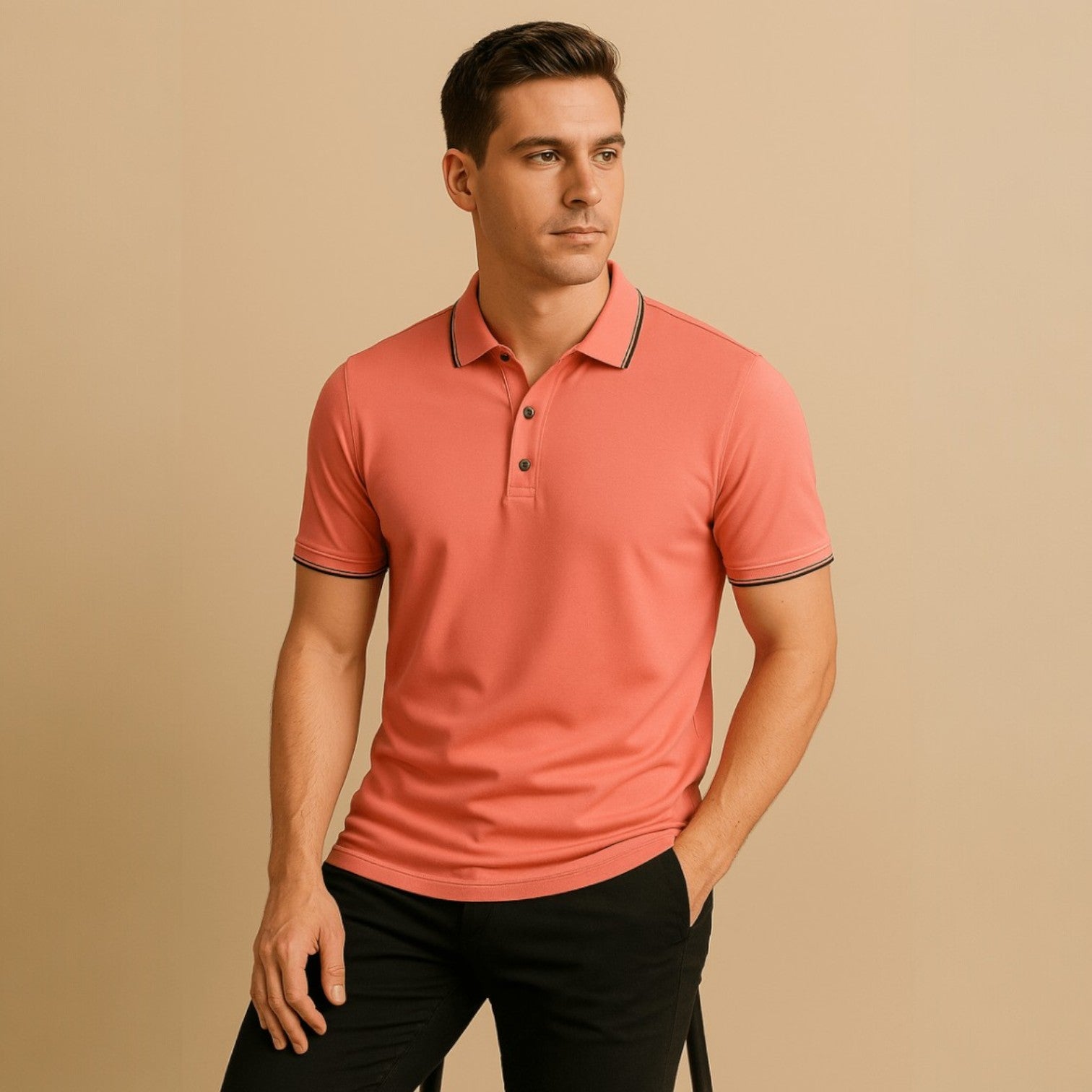 Domoir | Smart Casual Polo Shirt