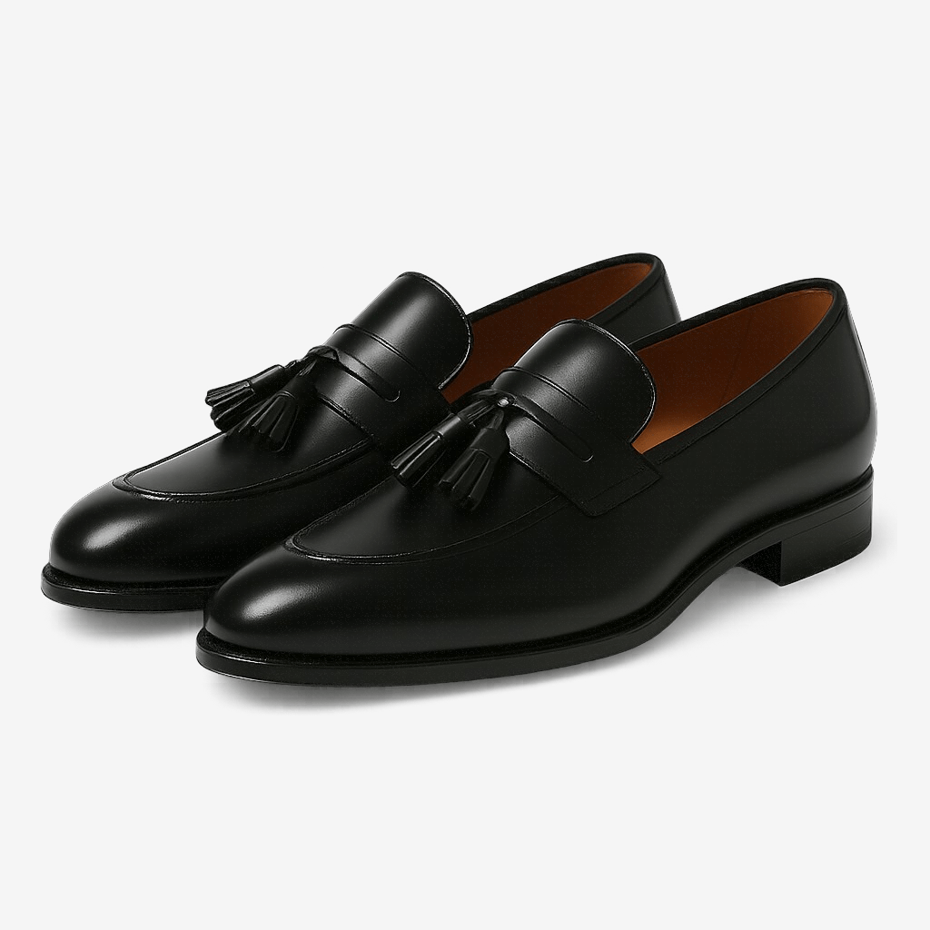 Domoir | Tassel Leather Loafers