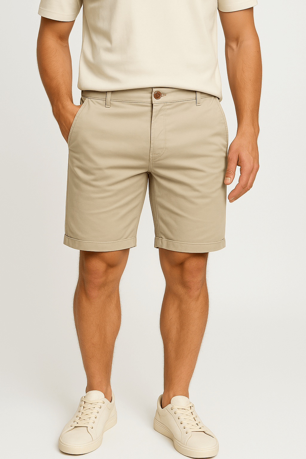 LumiNovi | Casual Shorts Essential Fit 
