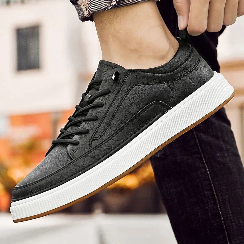 LumiNovi | The Ashby Leather Sneakers 