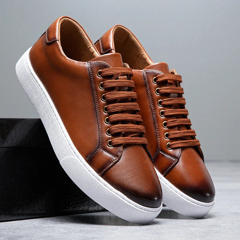 LumiNovi | The Maver Leather Sneakers 